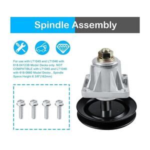 Mower Deck Spindle 918-04123B 618-04123B for Cub Cadet 46 Inch LT1022